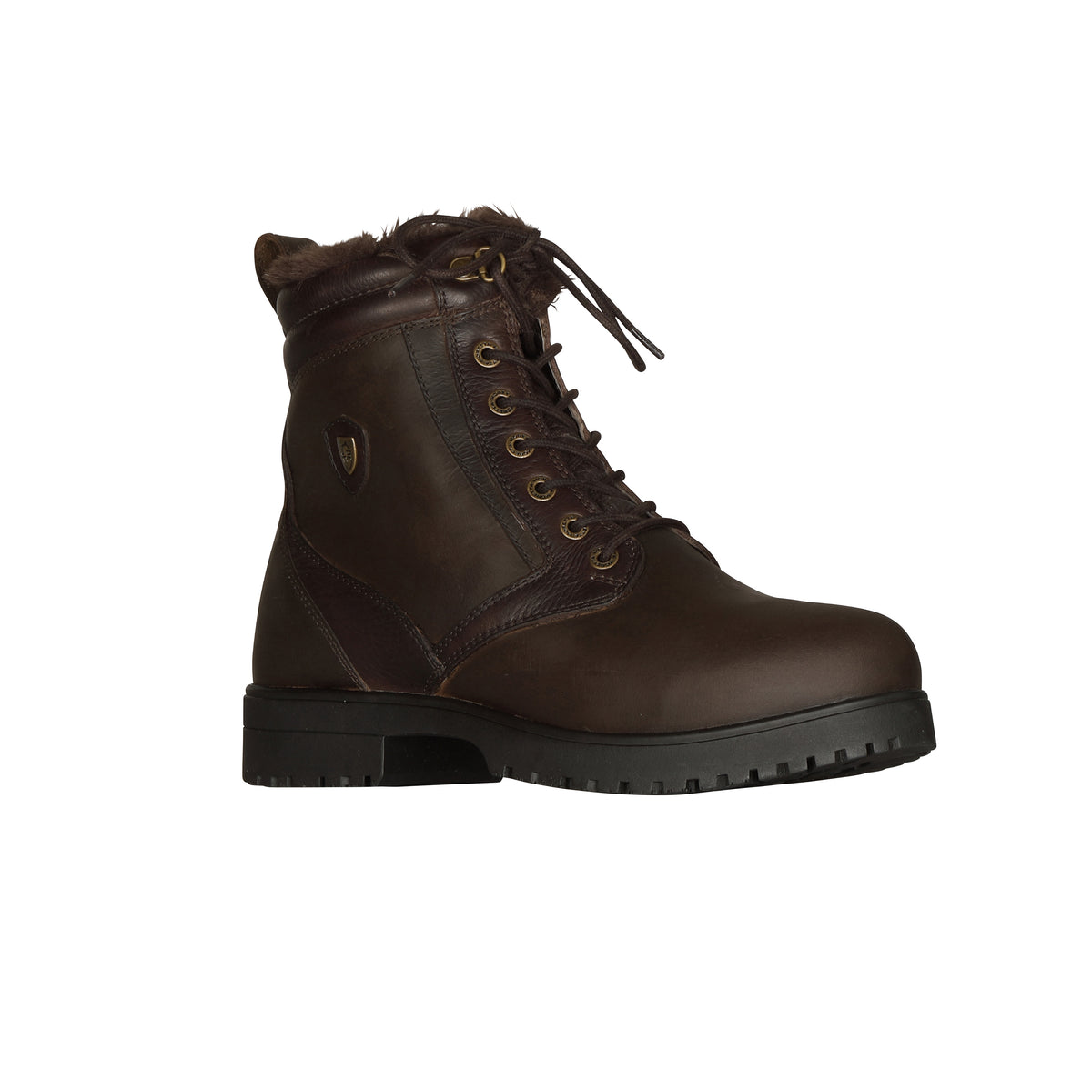 Moretta Varese Lace Short Country Boot - Brown