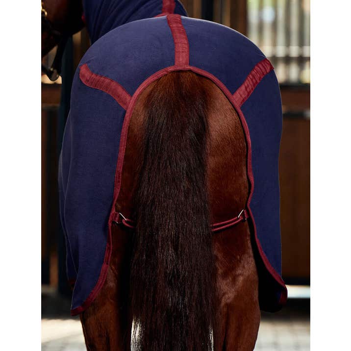 Weatherbeeta Anti-Static Fleece Cooler Combo Neck- Navy