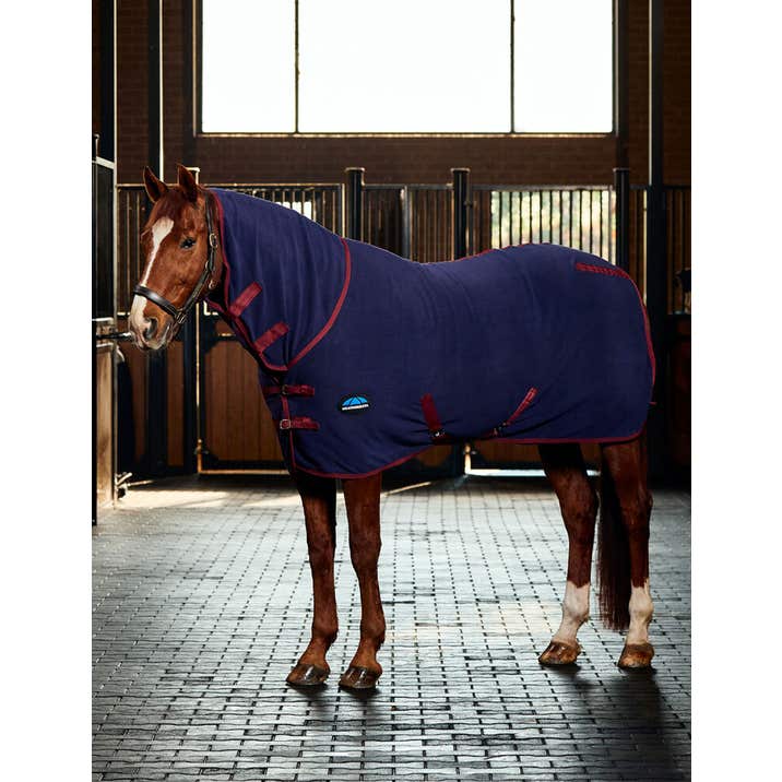 Weatherbeeta Anti-Static Fleece Cooler Combo Neck- Navy