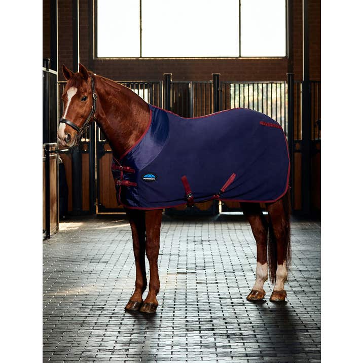 Weatherbeeta Anti-Static Fleece Cooler Standard Neck- Navy