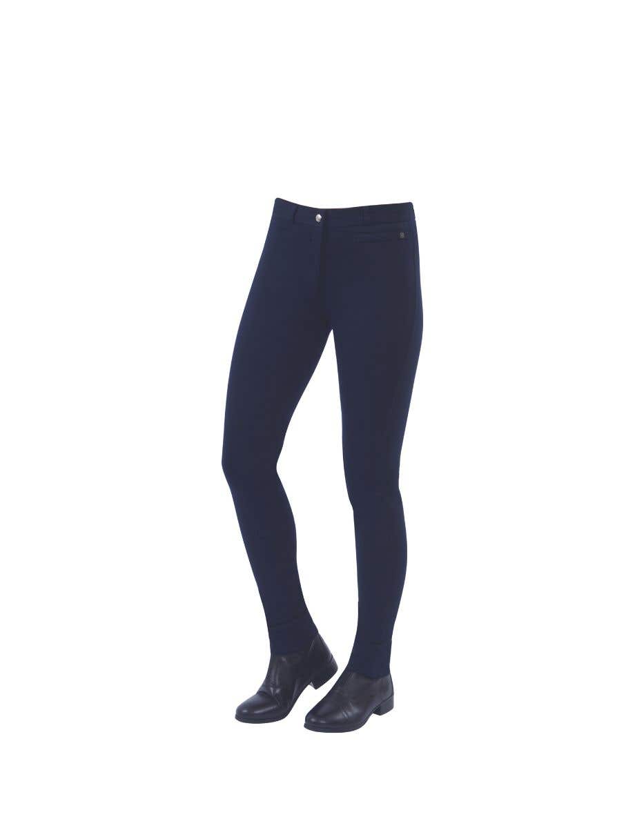 Dublin Supa-Fit Zip Up Knee Patch Jodhpurs