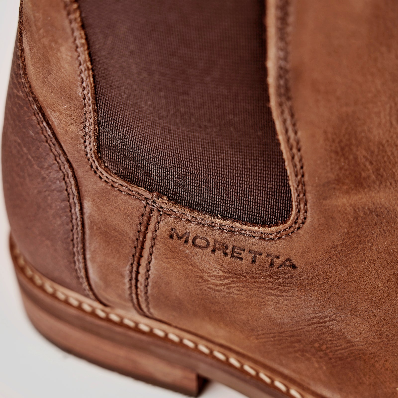 Moretta Modena Chelsea Boots - Tan