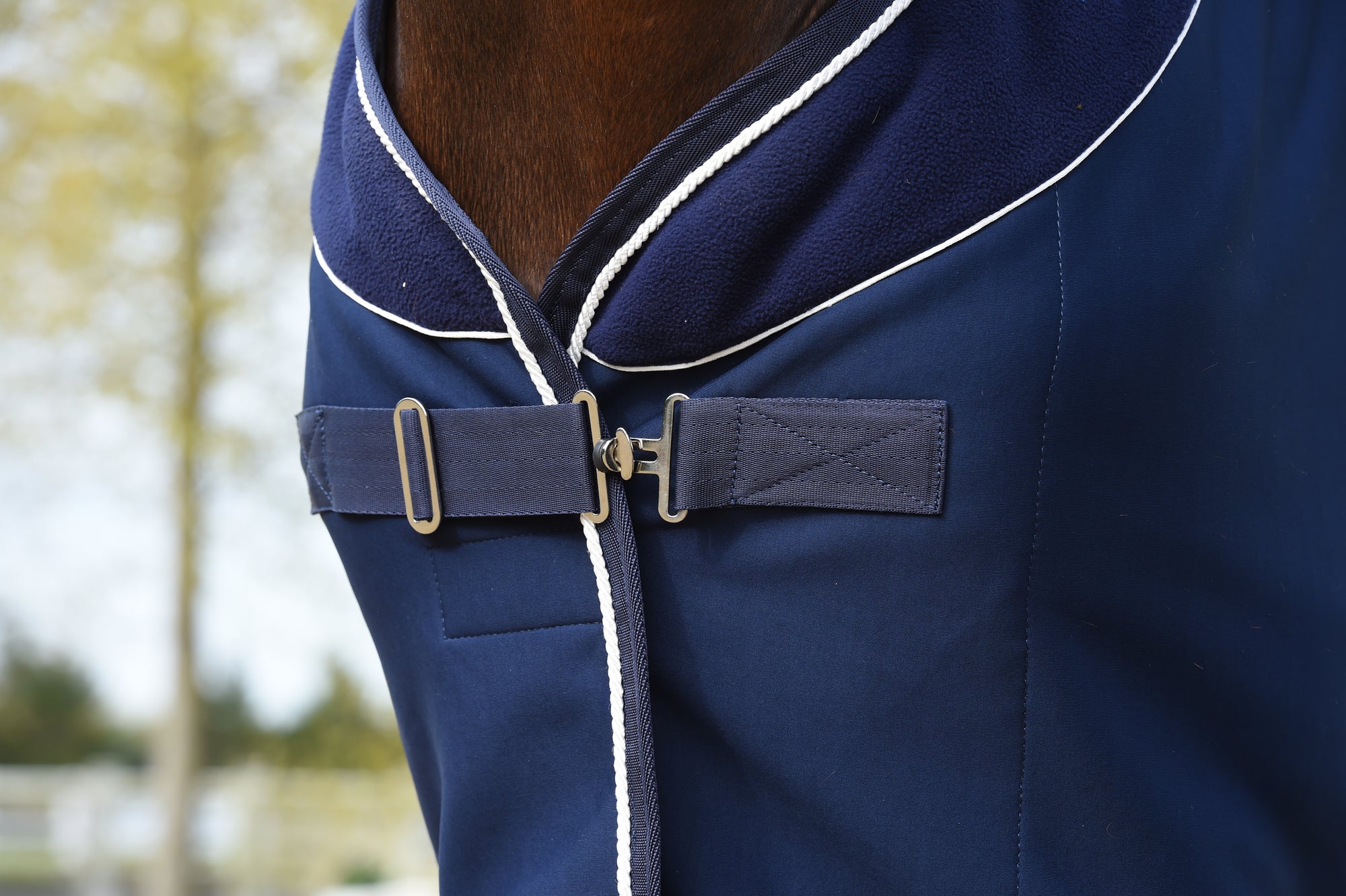 Weatherbeeta Opulence Show Sheet Standard Neck -Navy