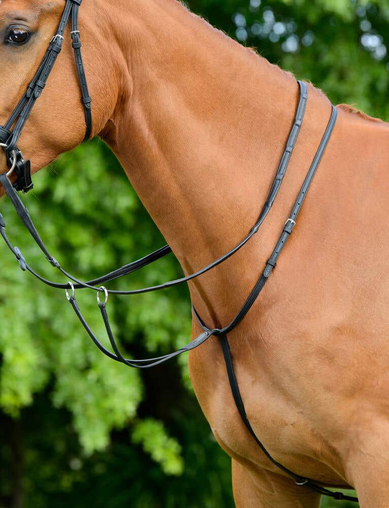 Collegiate Comfitec Opulux Plain Flat Running Martingale