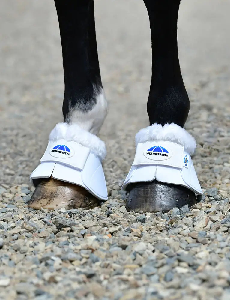 Weatherbeeta Tough-Tec Impact Fleece Trim Bell Boots