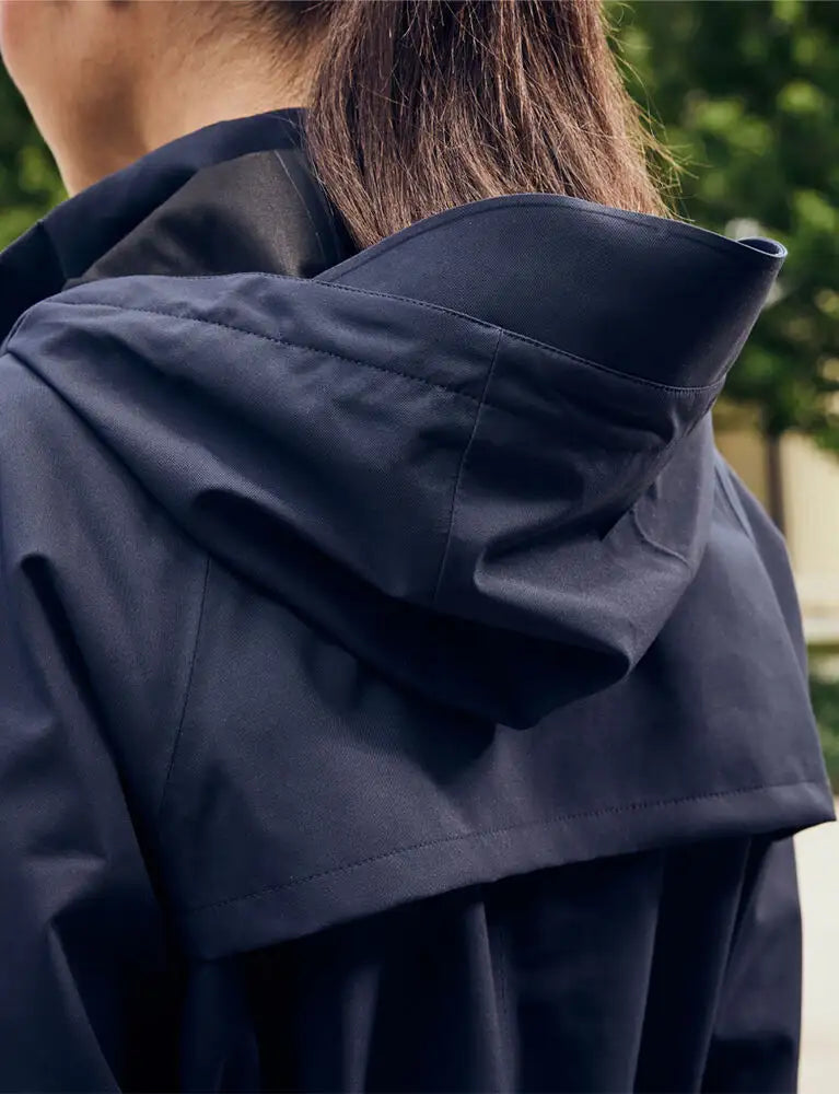 Dublin Wet Weather Long Jacket - Navy