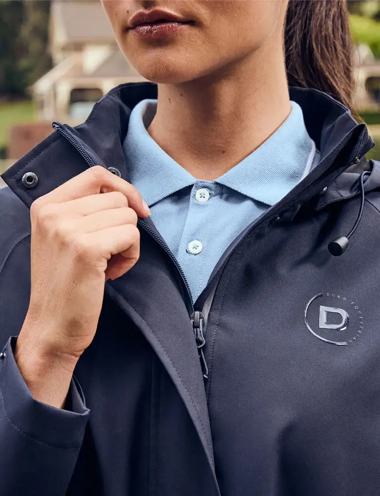 Dublin Wet Weather Long Jacket - Navy