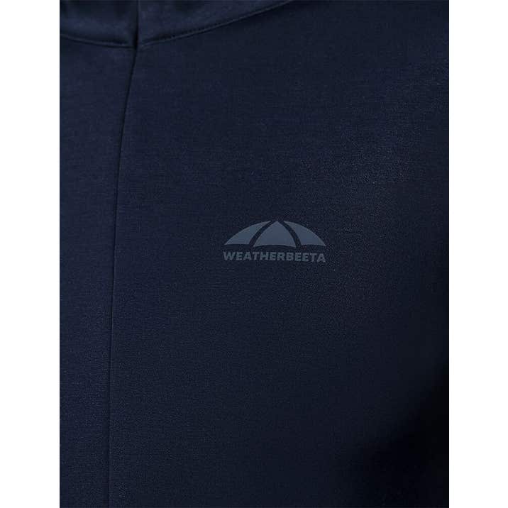 Weatherbeeta Copper 1/2 Zip Long Sleeve Mid-Layer - Navy