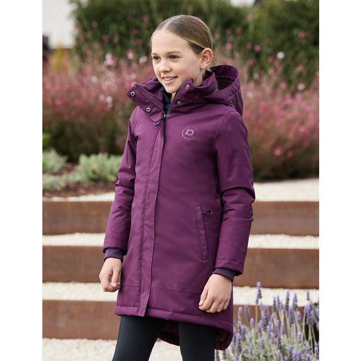 Dublin Kids Everyday Waterproof Jacket - Purple/Violet