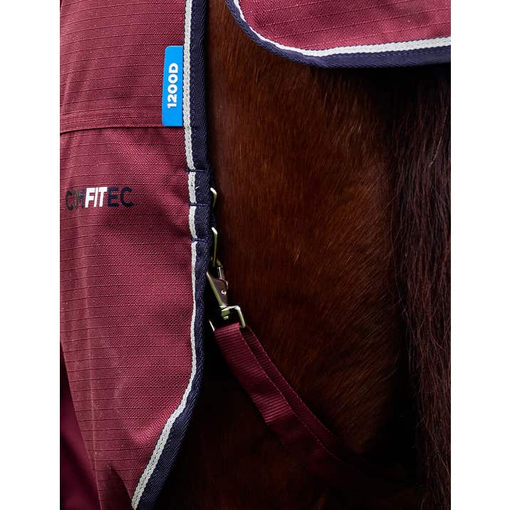 Weatherbeeta ComFiTec Prelim Turnout 0G - Burgundy