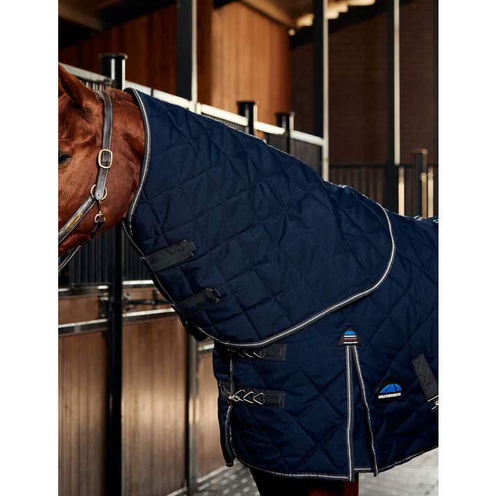 Weatherbeeta ComFiTec 1000D Diamond Quilt Stable Detach-A-Neck 220G - Navy
