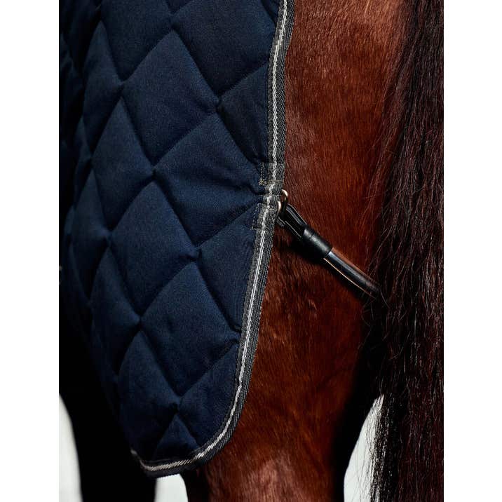 Weatherbeeta ComFiTec 1000D Diamond Quilt Stable Detach-A-Neck 220G - Navy