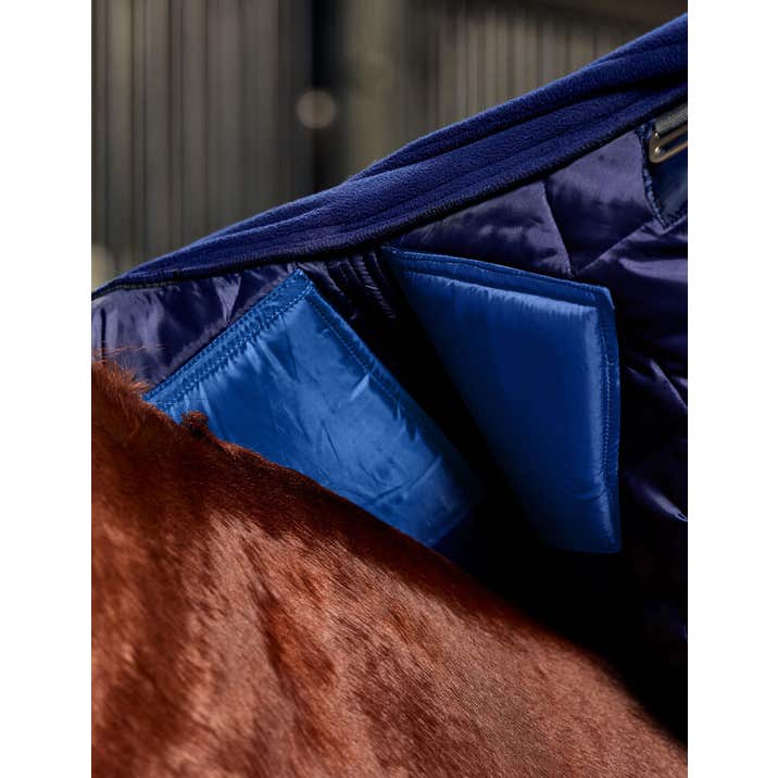 Weatherbeeta ComFiTec 1000D Diamond Quilt Stable Detach-A-Neck 220G - Navy