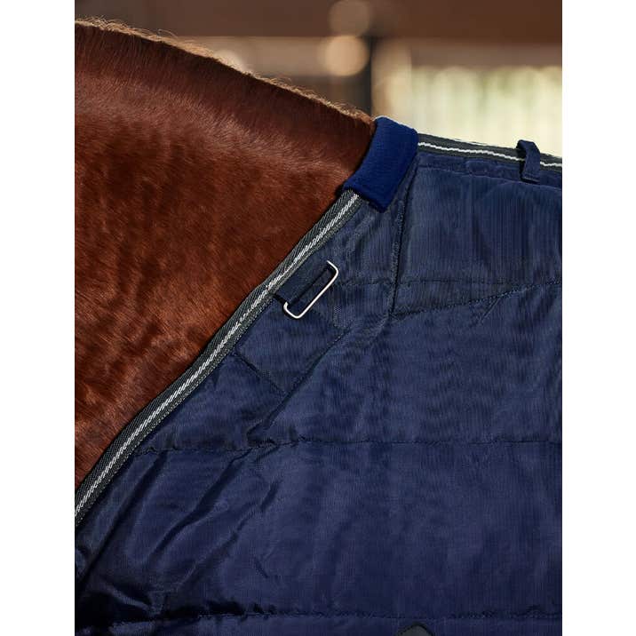 Weatherbeeta ComFiTec PP Channel Quilt Stable Detach-A-Neck 220G - Navy