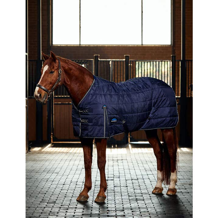 Weatherbeeta ComFiTec PP Channel Quilt Stable Detach-A-Neck 220G - Navy