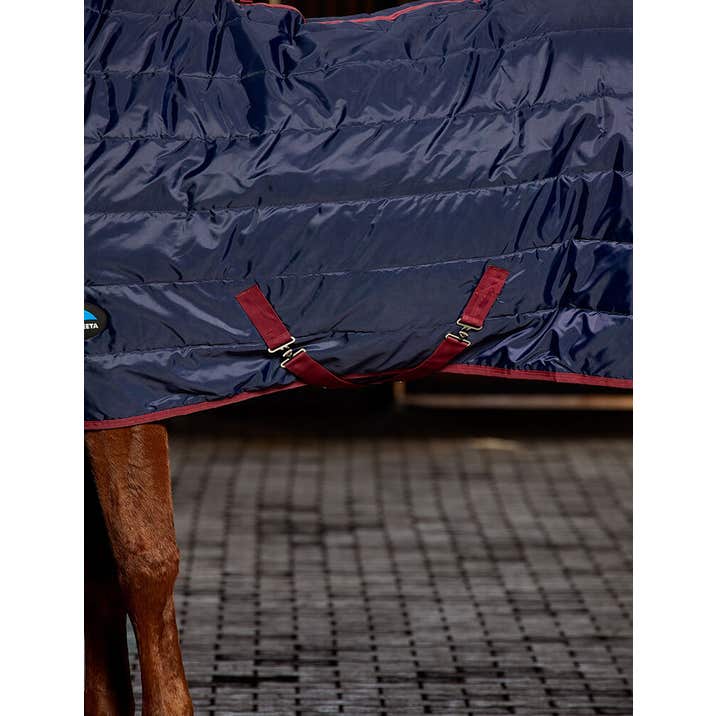 Weatherbeeta ComFiTec 210D Channel Quilt Stable Combo Neck 100G- Navy