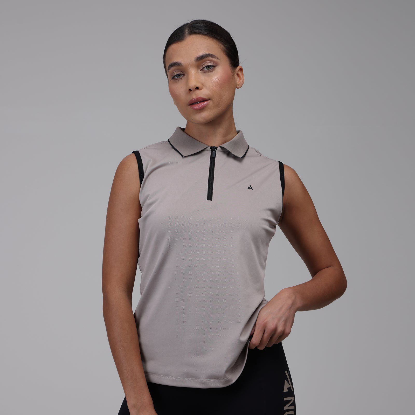 Aubrion React Sleeveless Tech Polo
