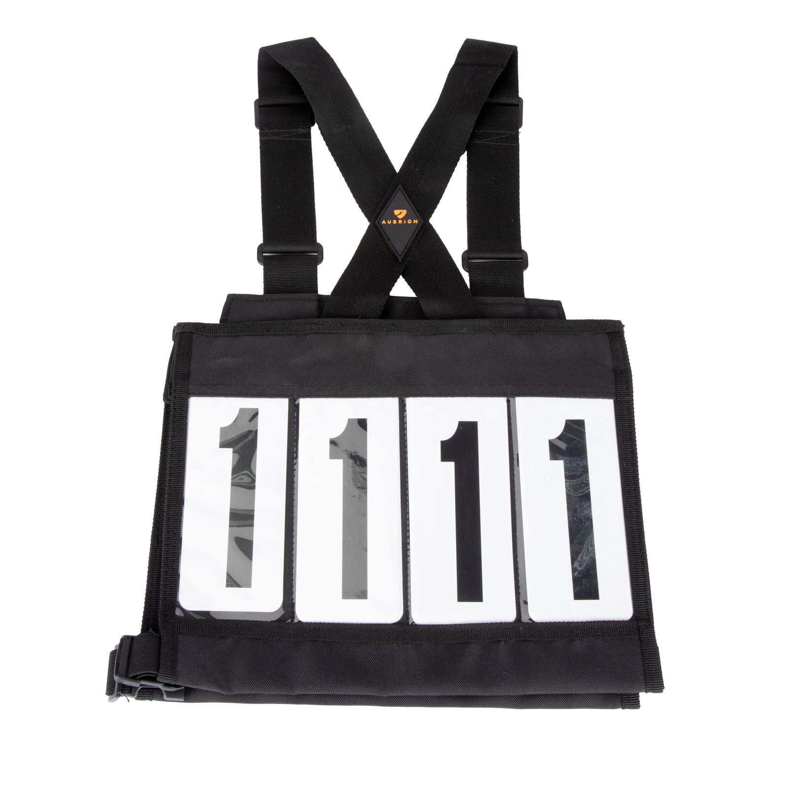 Aubrion Number Bib Set - Black