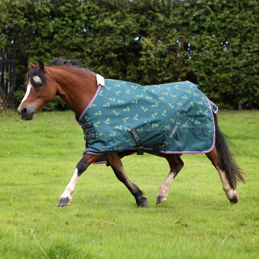Winnie & Me 100 Turnout Rug -Green