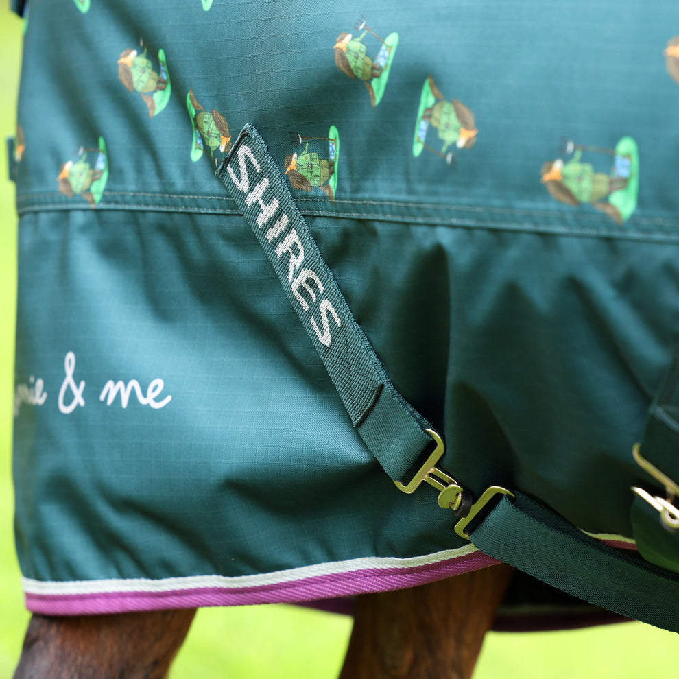 Winnie & Me 100 Turnout Rug -Green