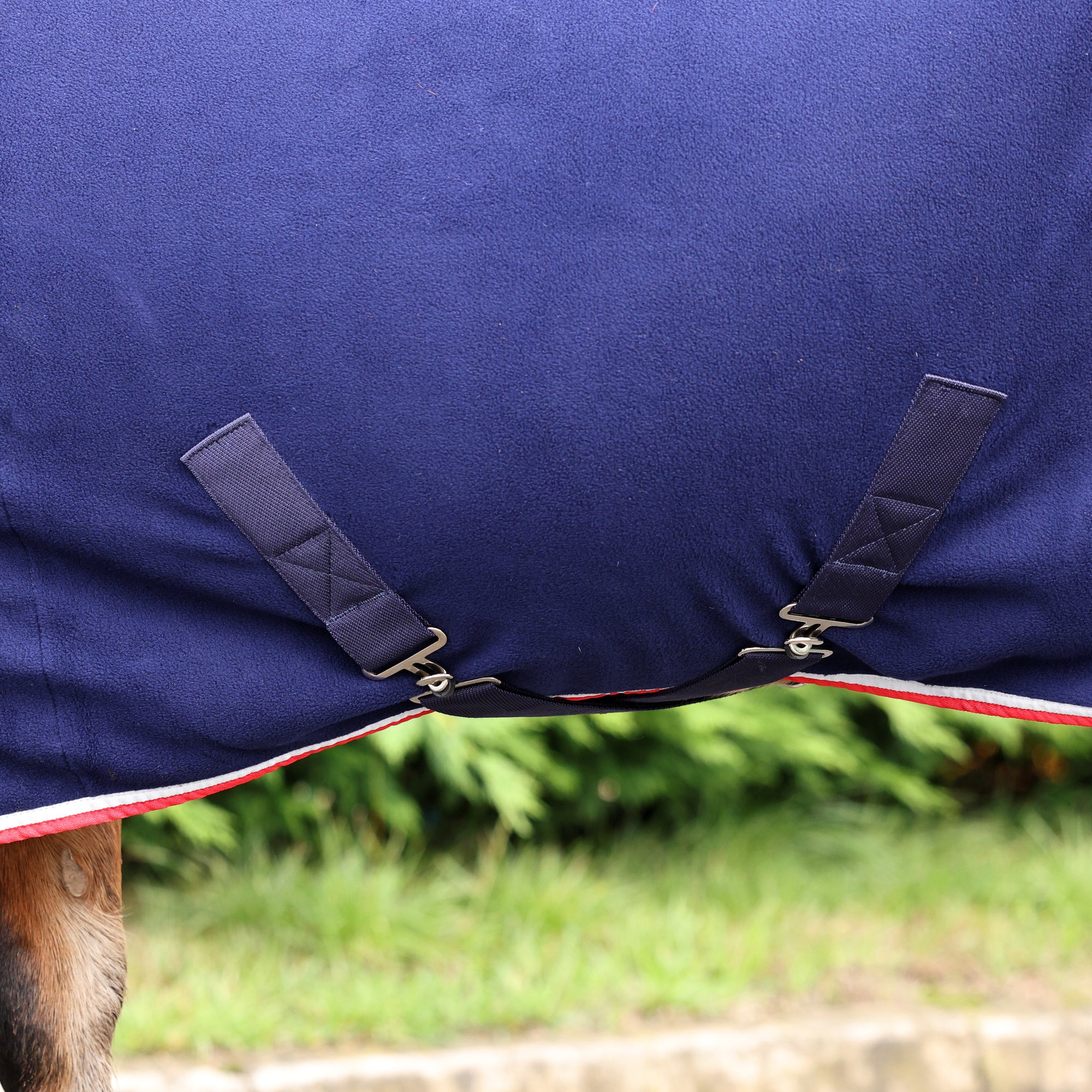 Winnie & Me Fleece Rug -Navy