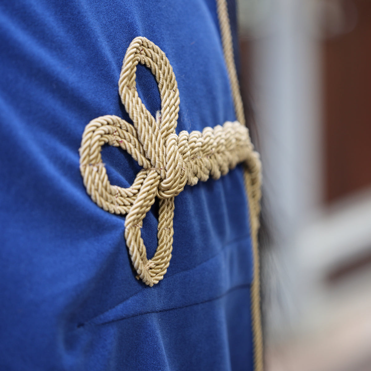 Shires Deluxe Fleece Show Rug - Navy