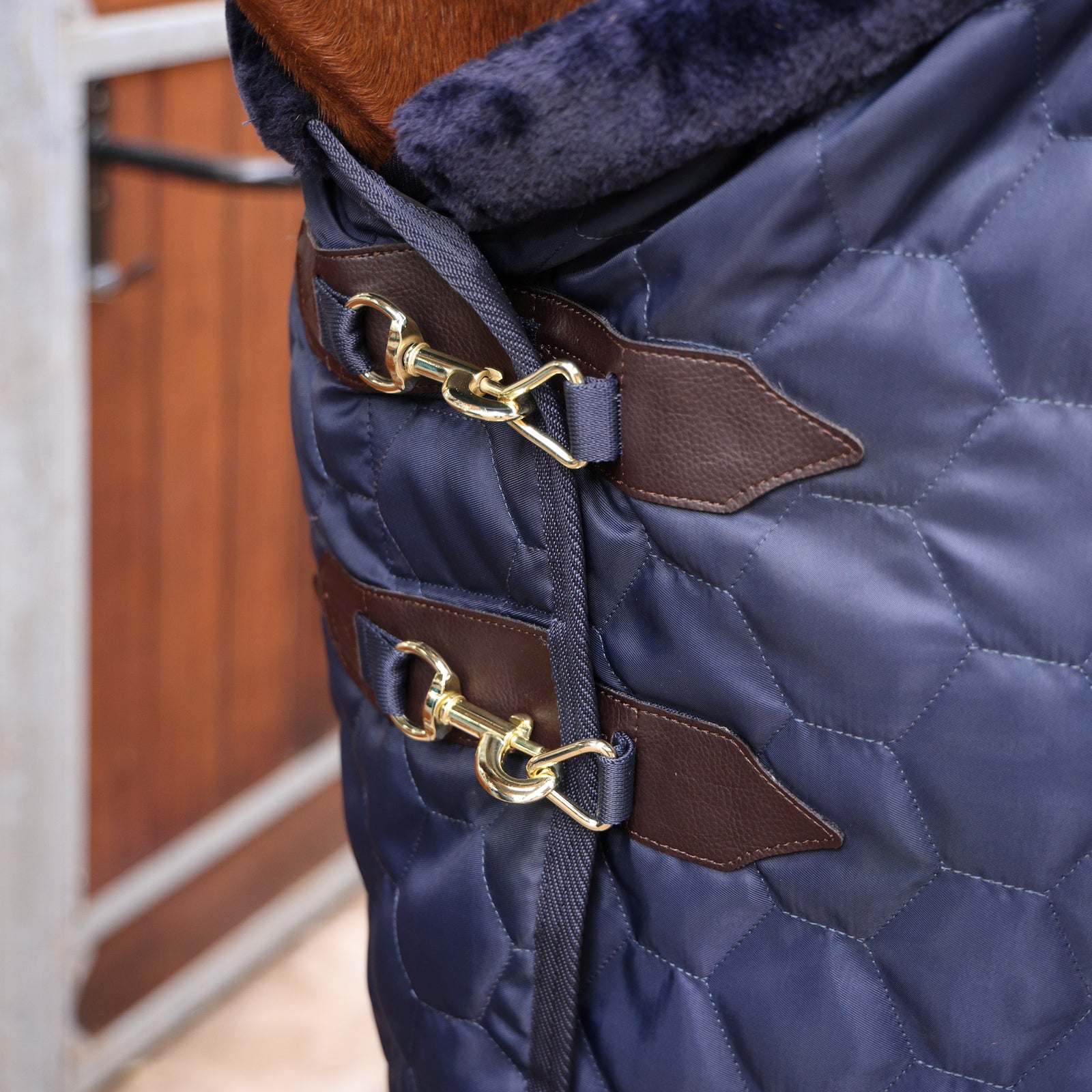 Shires Deluxe Quilted Rug - Navy