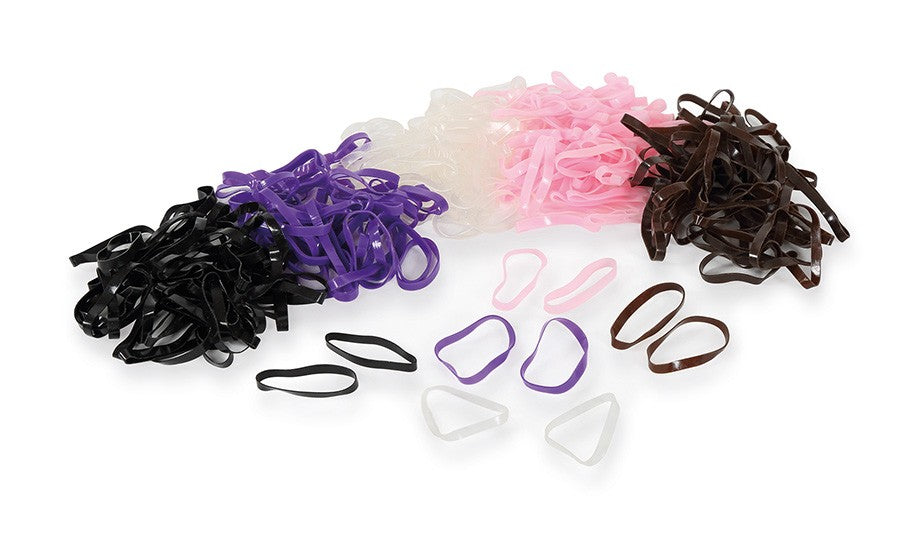 EZI-Groom Silicone Plaiting Bands