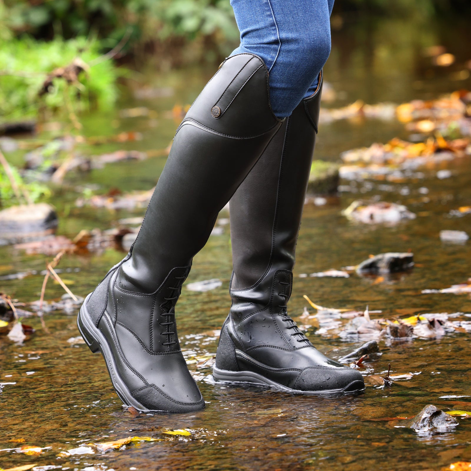 Moretta Azzurra XGRIP Long Riding Boots - Black