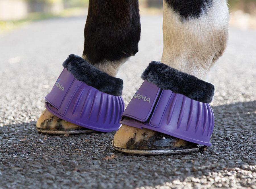 Arma Fleece Topped Over Reach Boots - Nags Essentials