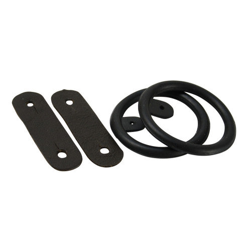 Hy Equestrian Peacock Rings & Leather Straps