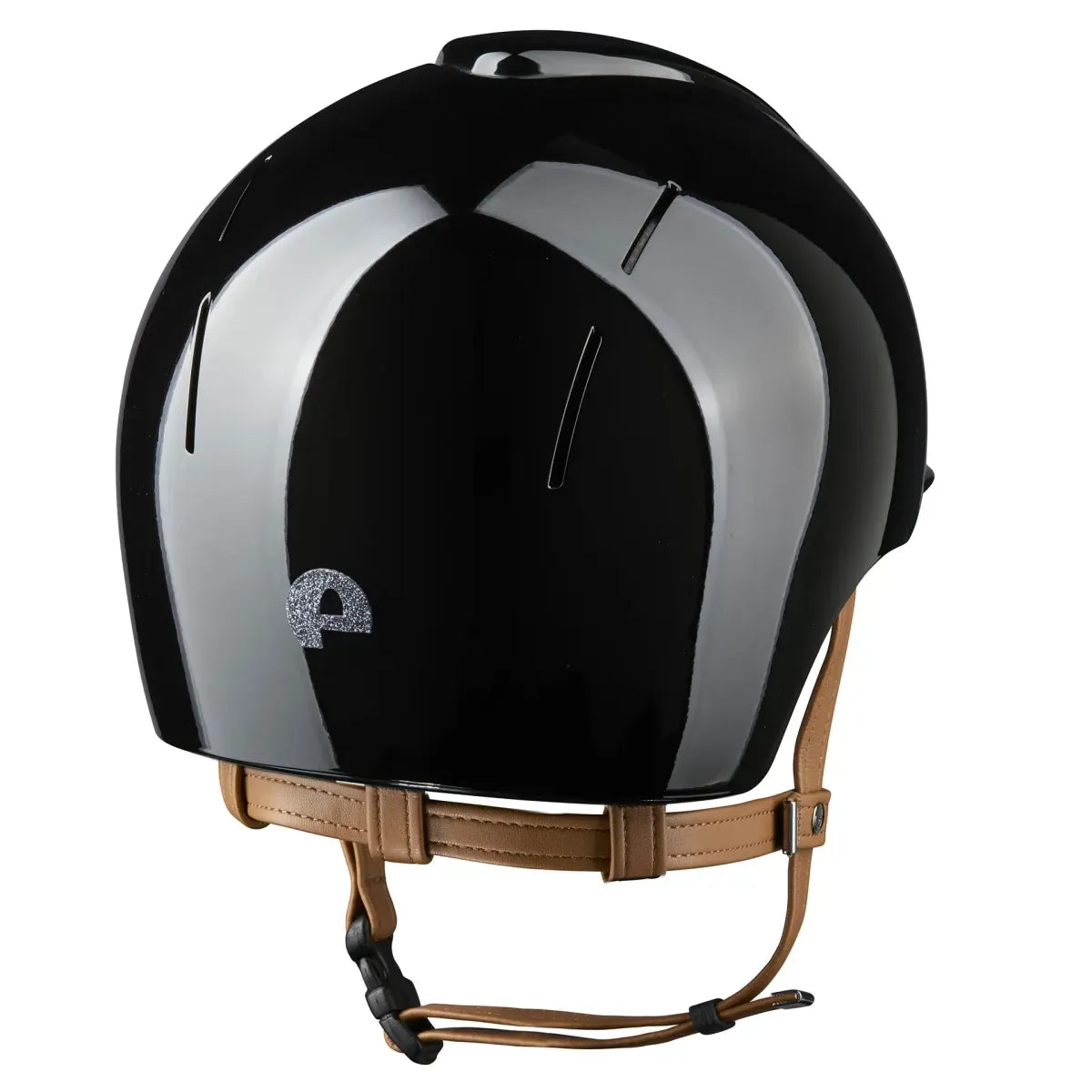 KEP Smart Nova Polish Black with Silver Star Grill with Tan Harness Standard Peak