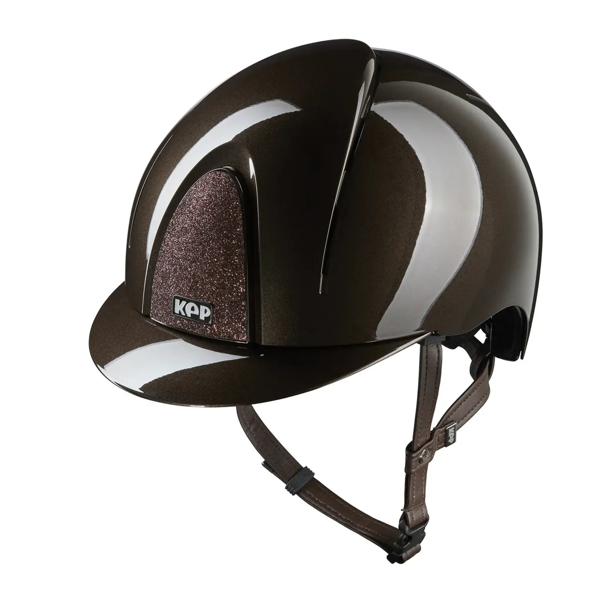 KEP Smart Nova Polish Brown with Brown Star Grill with Brown Harness Standard Peak
