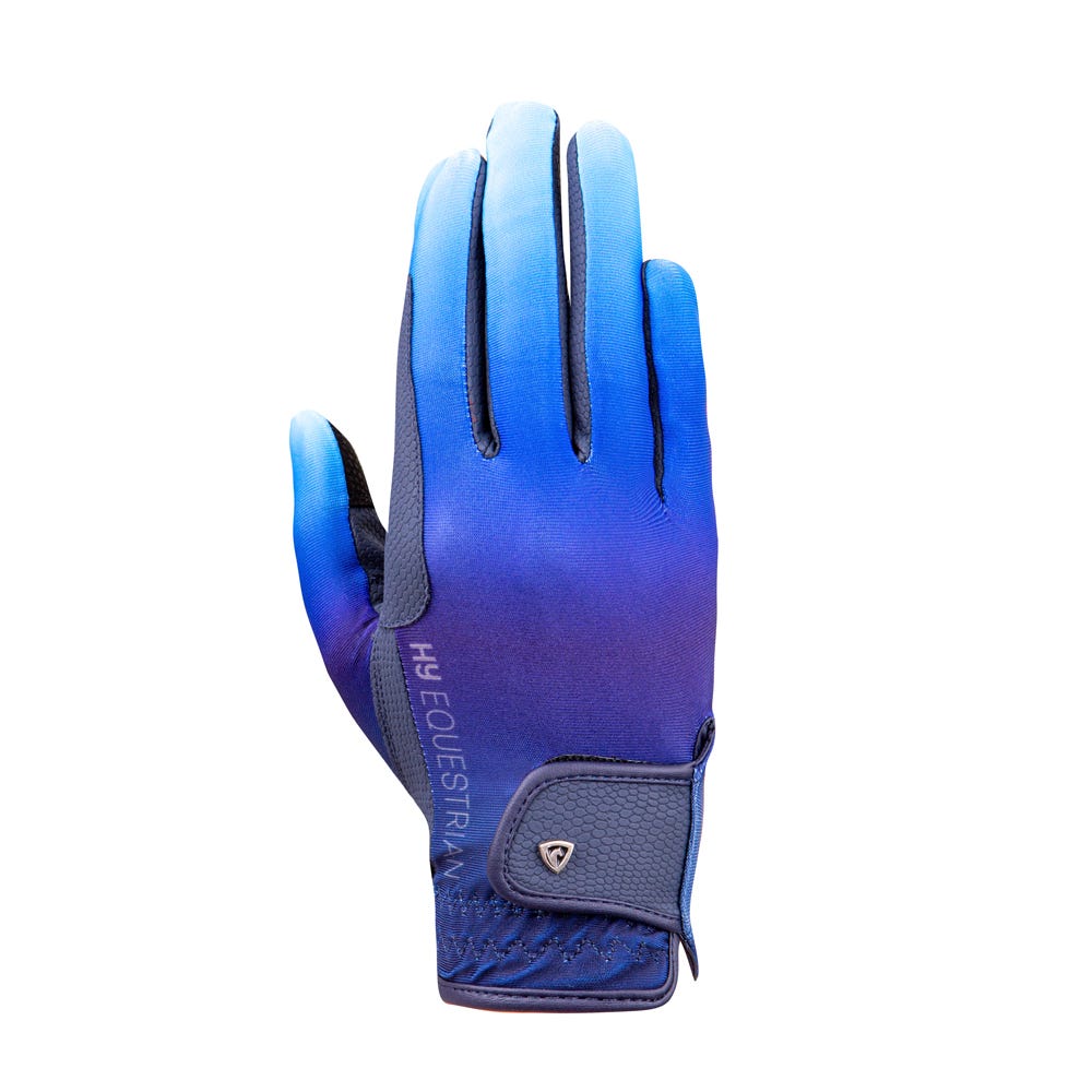 Hy Equestrian Ombre Riding Gloves