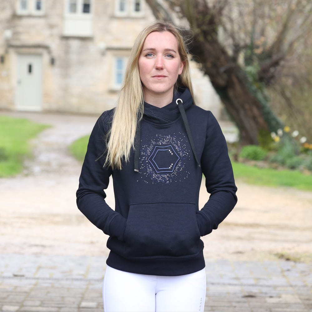 Coldstream Swanlaws Diamante Hoodie -Navy
