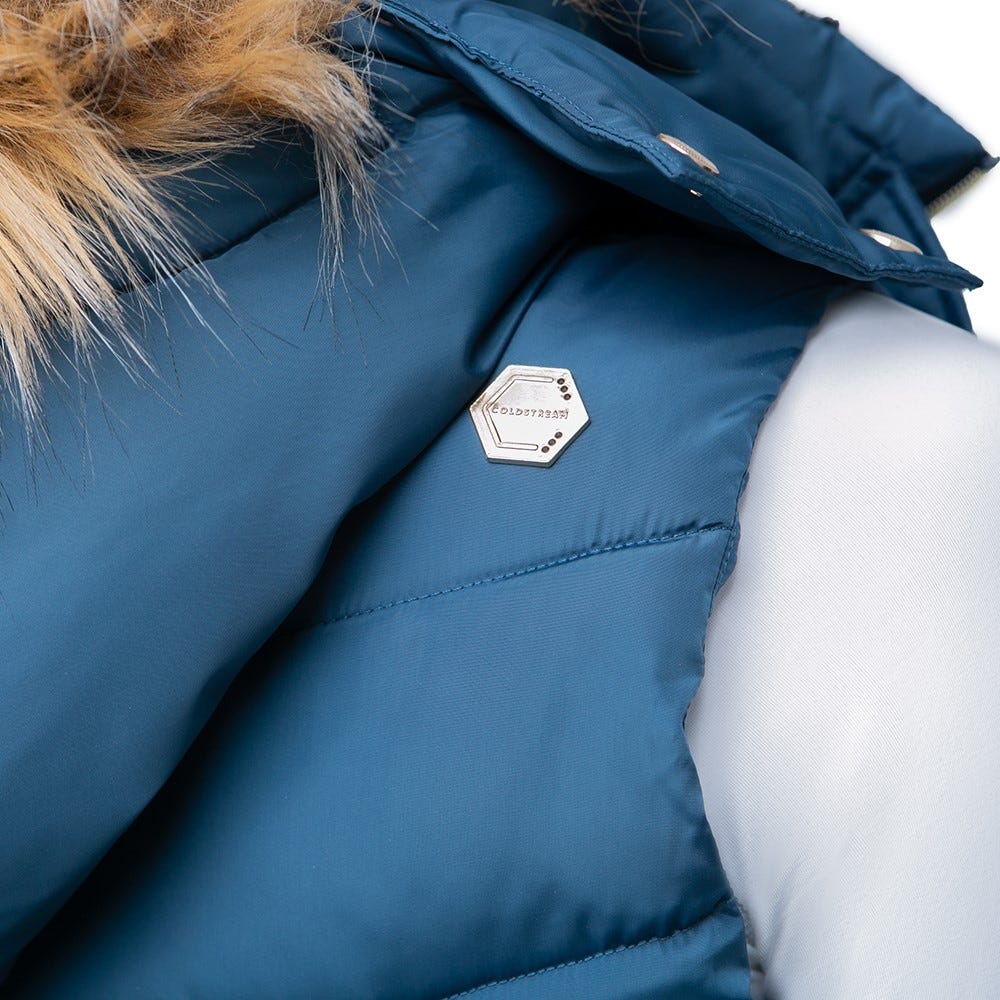 Coldstream Leitholm Quilted Gilet - Cool Slate Blue