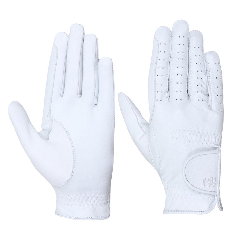 Hy Equestrian Children's Leather Riding Gloves
