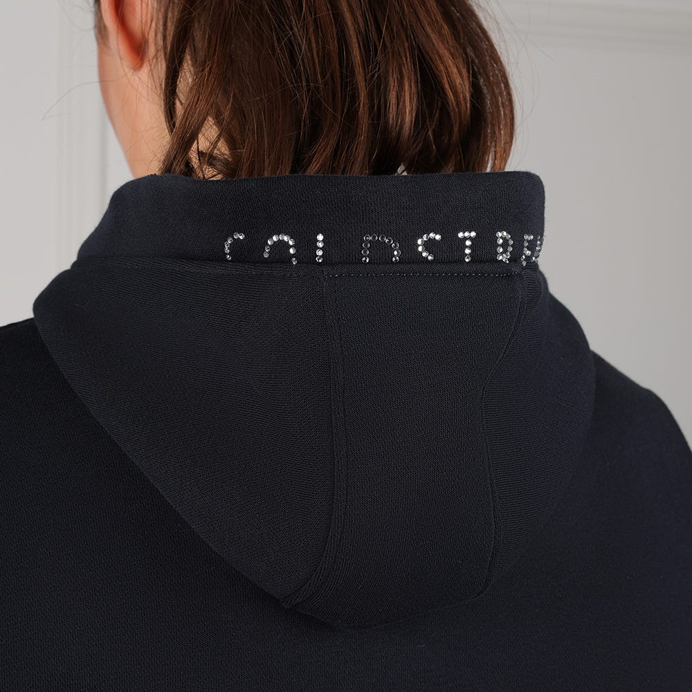Coldstream Swanlaws Diamante Hoodie -Navy