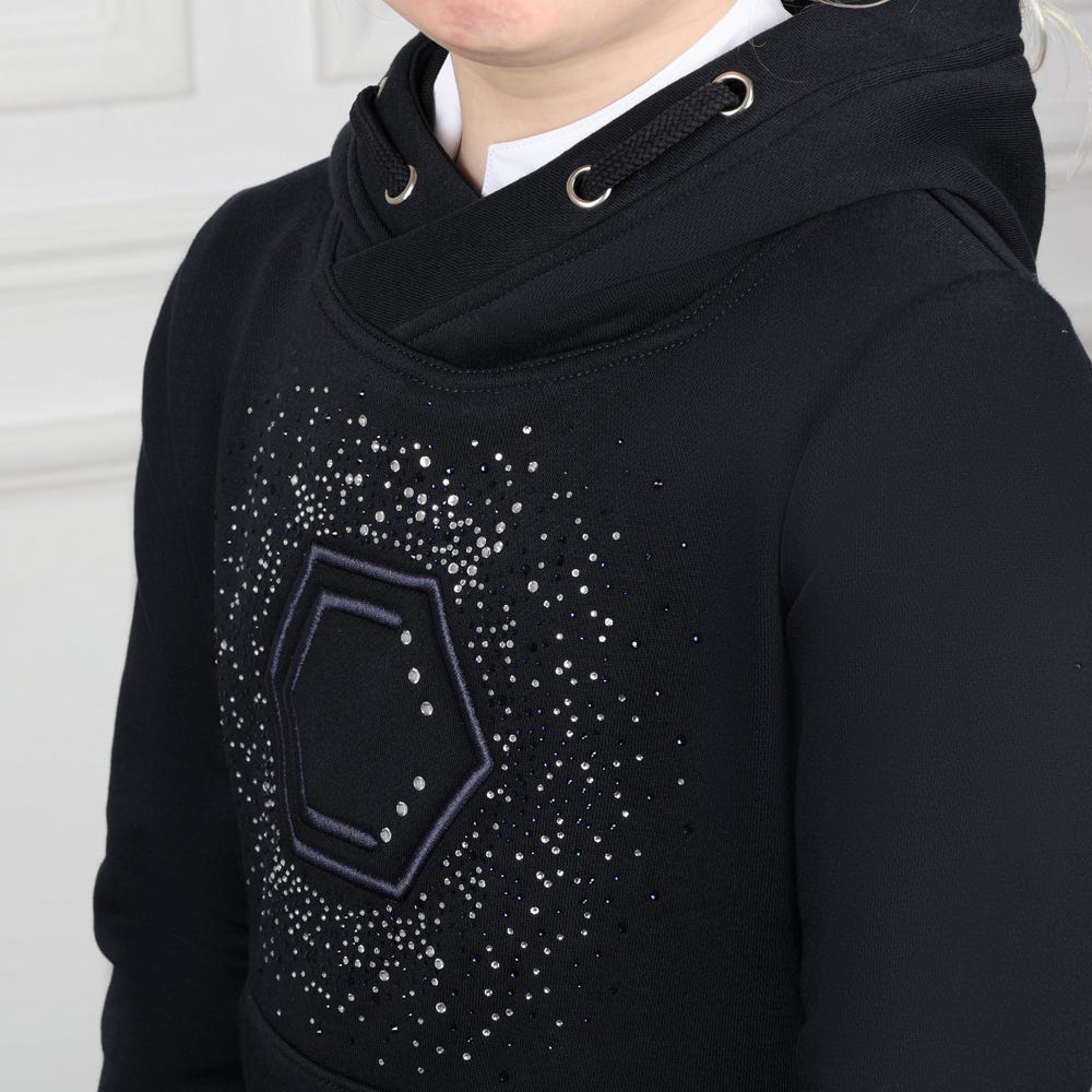 Coldstream Next Generation Swanlaws Diamante Hoodie - Navy