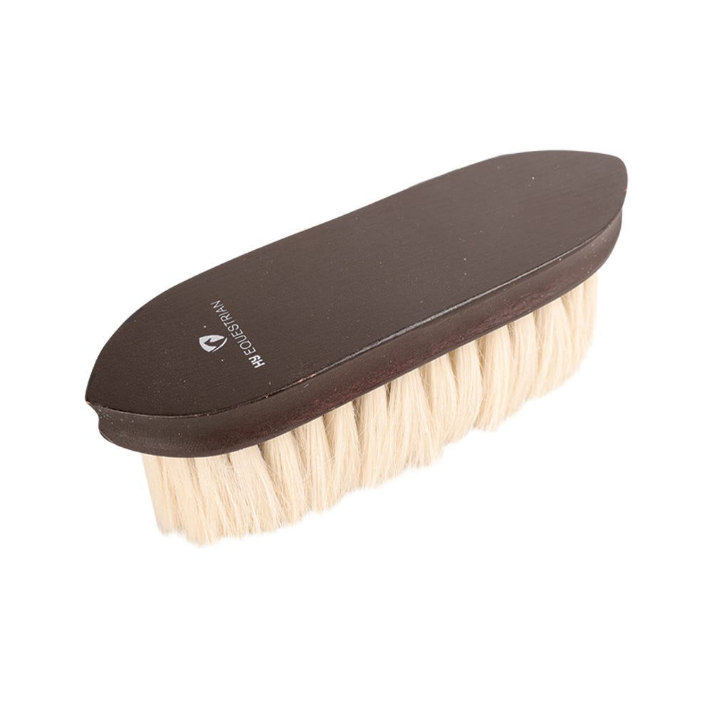 Hy Equestrian Deluxe Goat Hair Wooden Dandy Brush