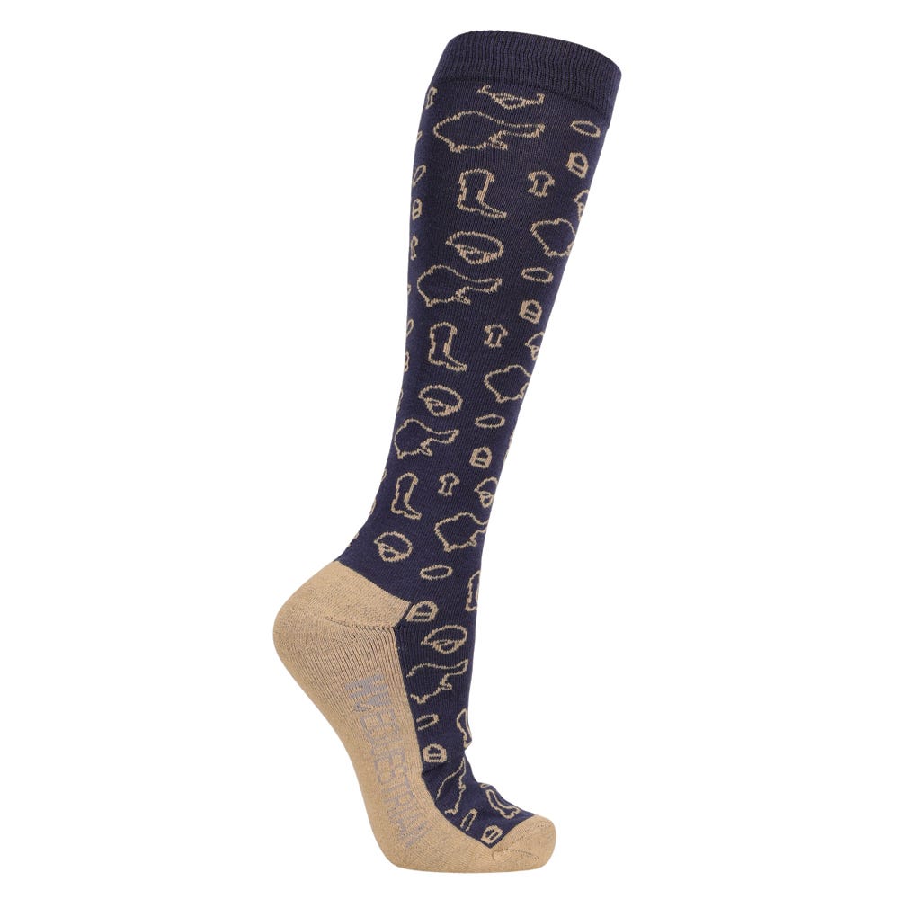 Hy Equestrian Elevate Country Socks (Pack of2)