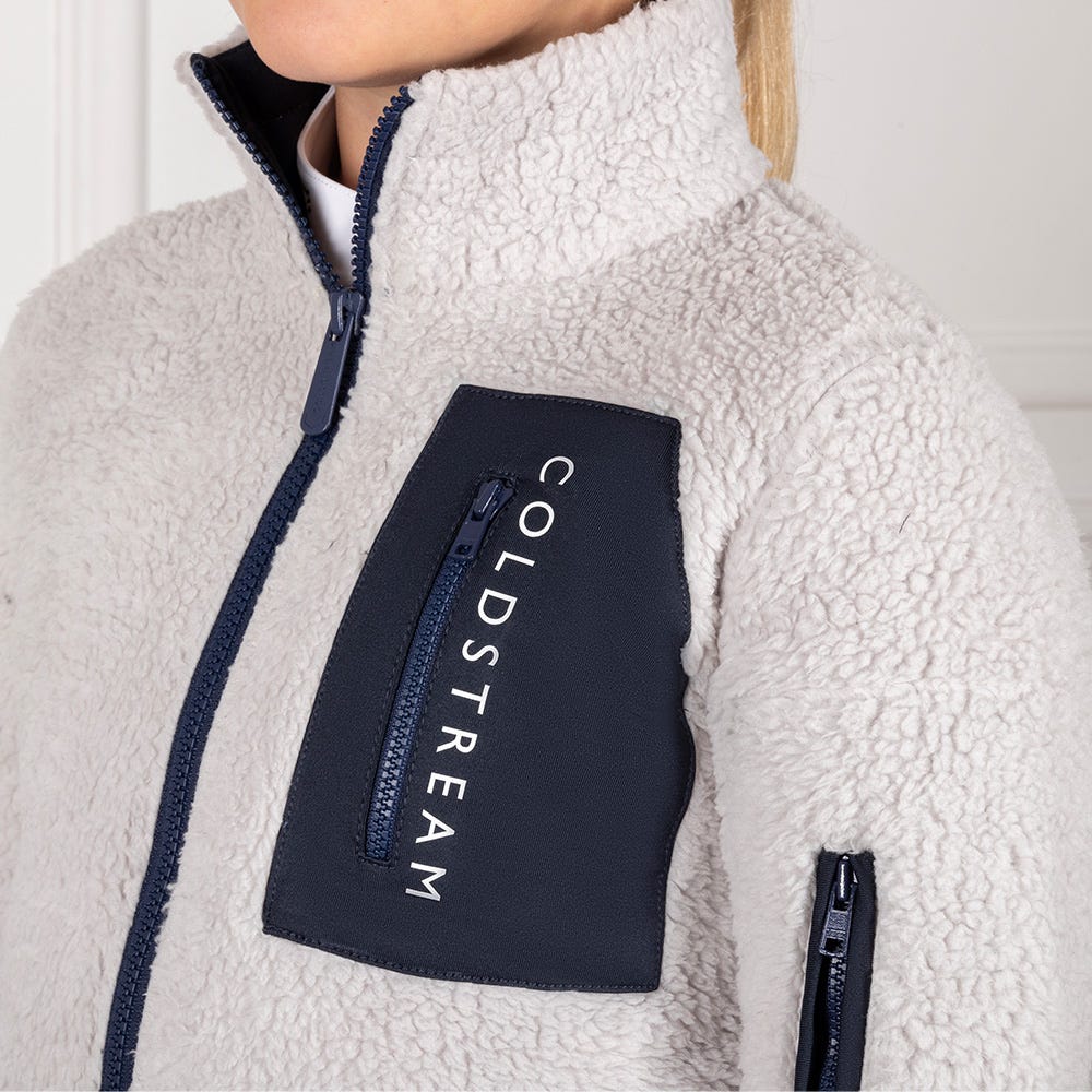 Coldstream Next Generation Millfield Teddy Fleece - Frosted Steel