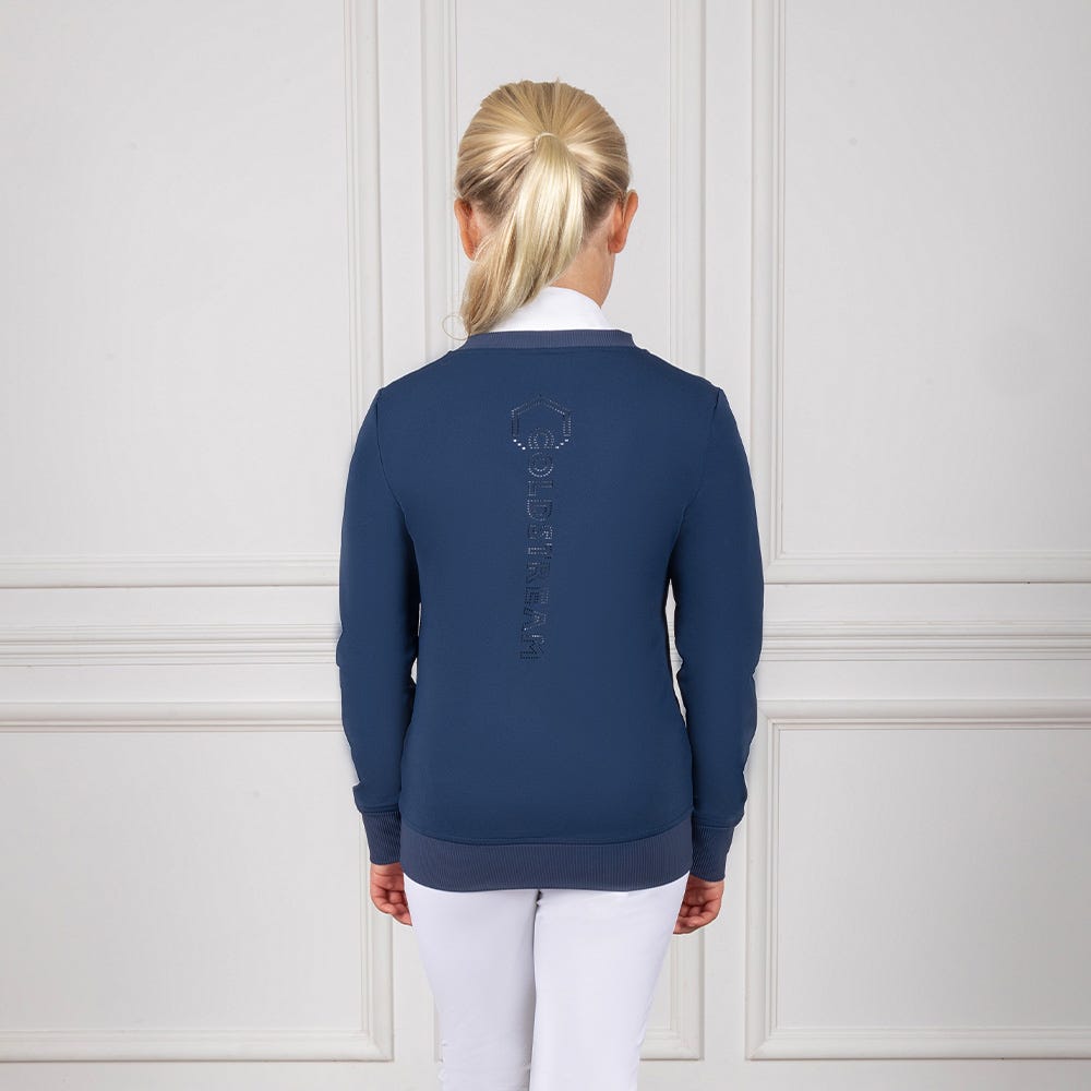 Coldstream Next Generation Crailing Performance Sweater - Oxford Blue