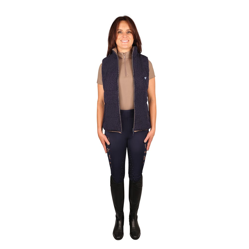 Hy Equestrian Elevate Country Teddy Fleece Gilet