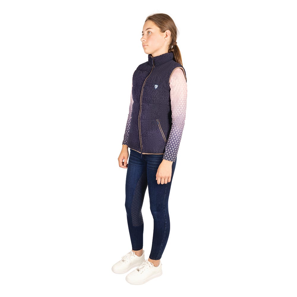 Hy Equestrian Elevate Mizs Country Teddy Fleece Gilet