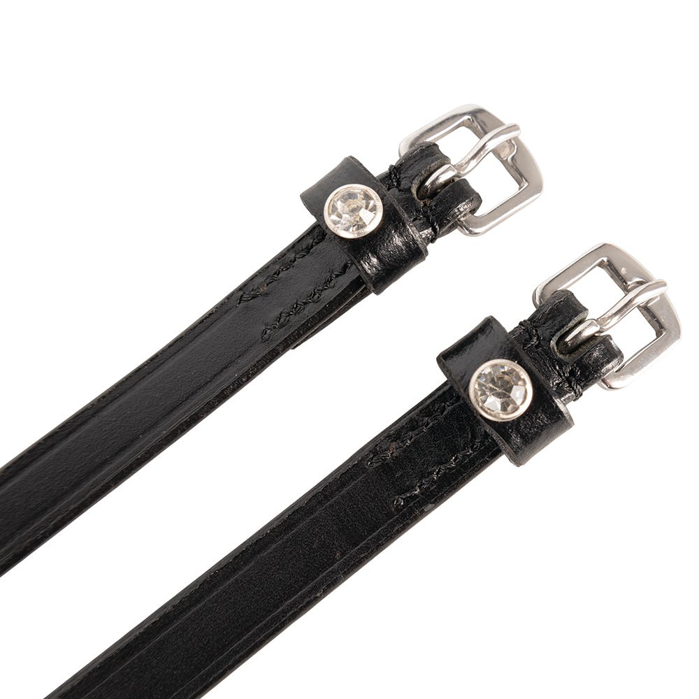 Hy Equestrian Children's Diamante Stud Spur Straps