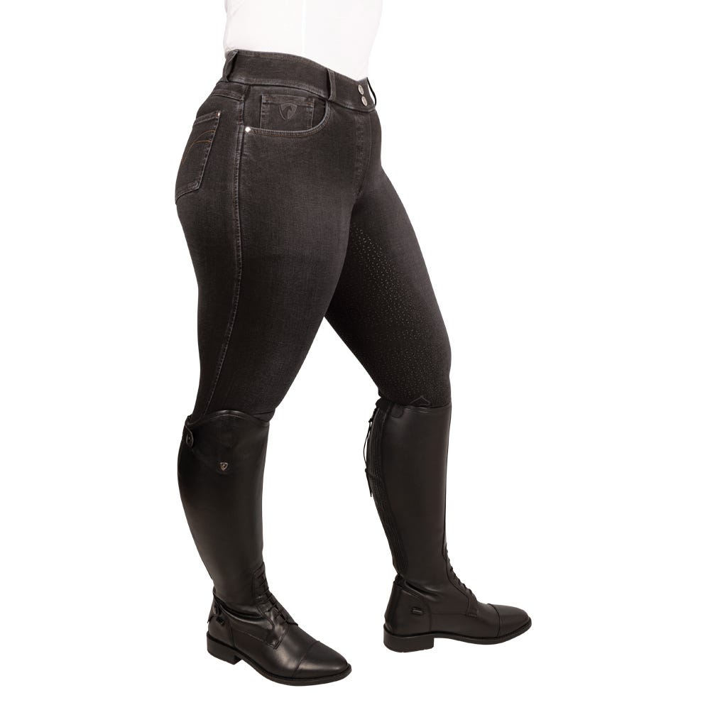 Hy Equestrian Elevate Style Denim Breeches