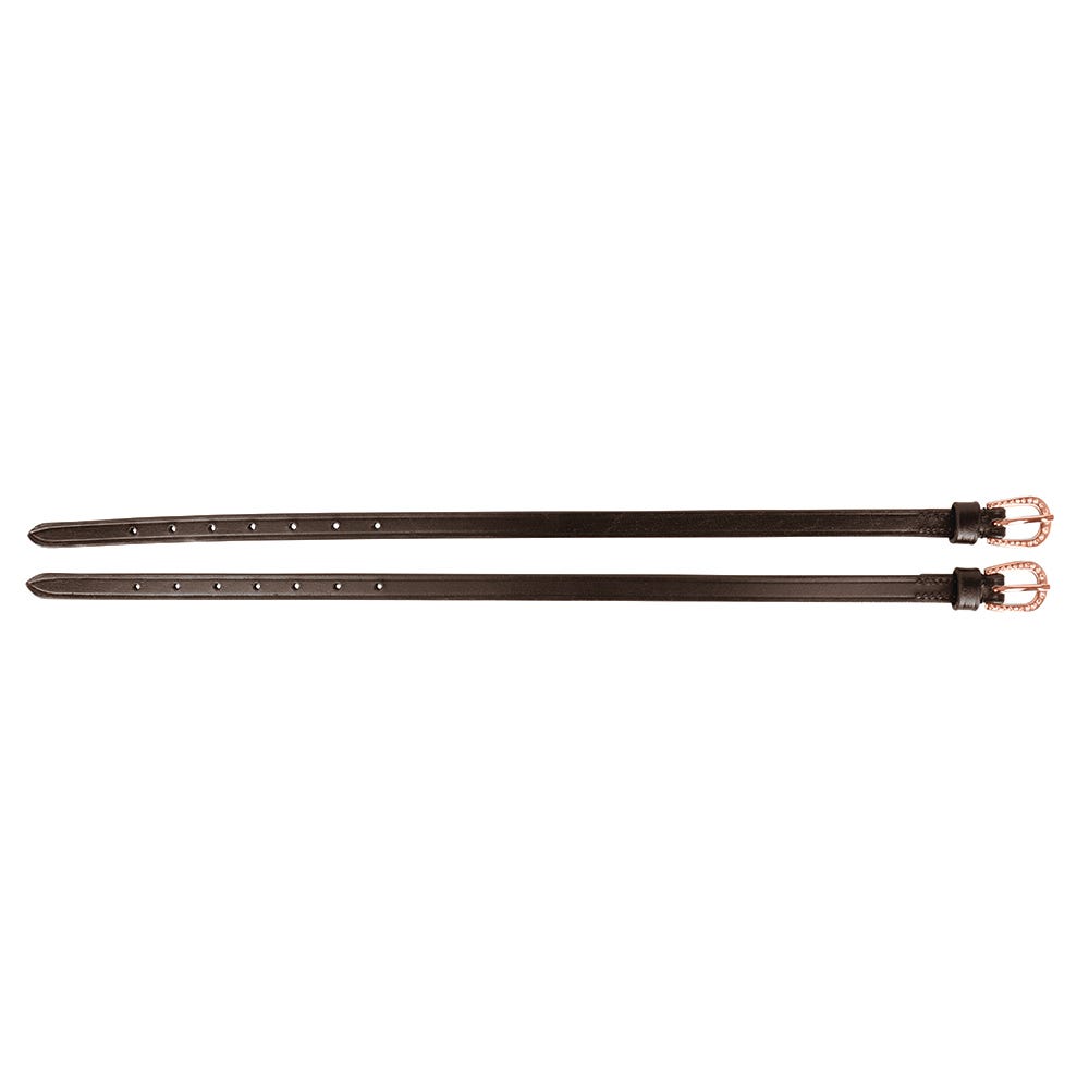 Hy Equestrian Children's Diamante Spur Straps