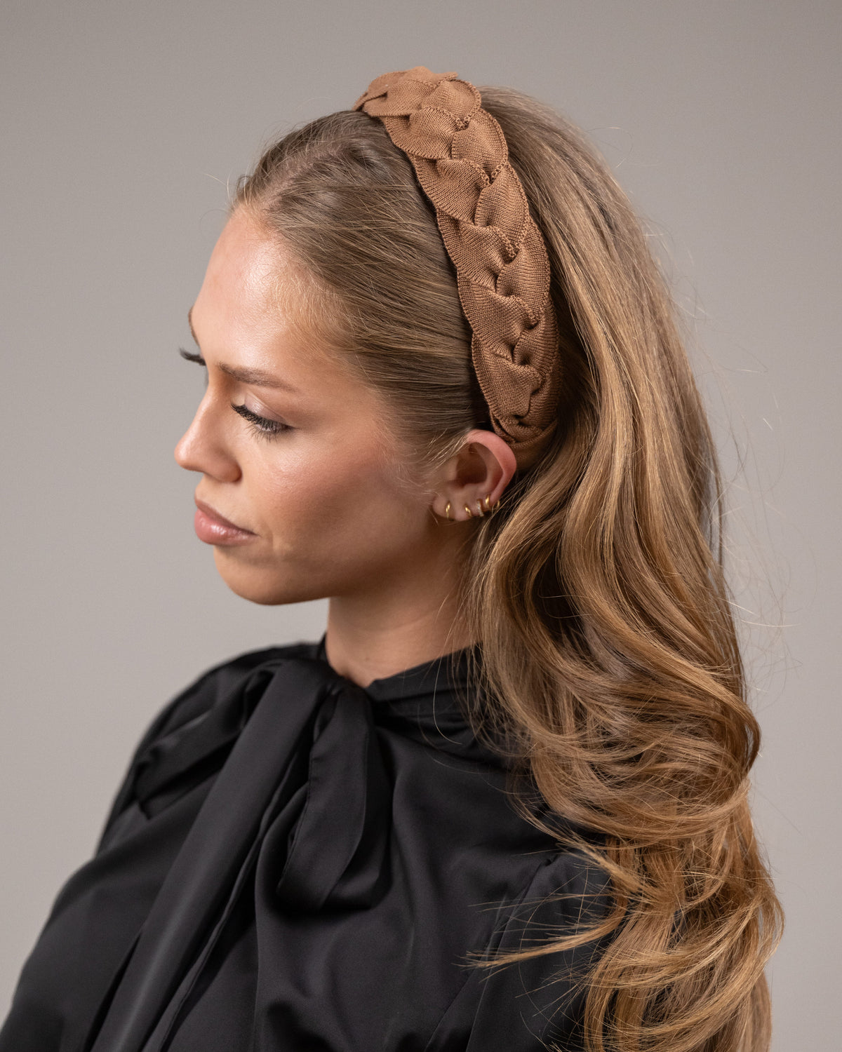 Waring Brooke Signature Solid Plait Hairband