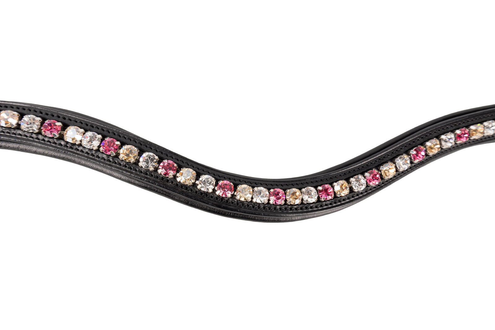 ProPresicce Signature Curved Diamante Browband by Hy Equestrian